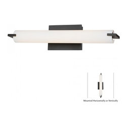 Dark Restoration Bronze Finish 1 Light Bath Vanity by George Kovacs in Contempor - Lighting