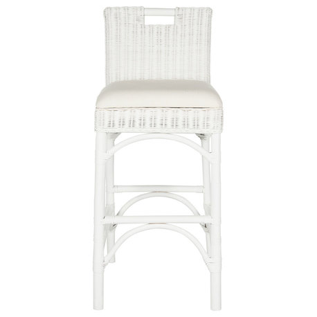 Safavieh Fremont Barstool, White