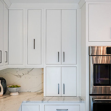 Showplace Inset Aspen in White II and Iron Ore
