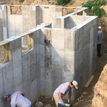 Construction Chronology of a new Luxury Residence in Flower Hill, NY