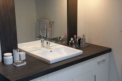 Trendy home design photo in Montreal