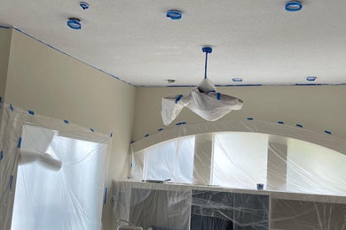 Preparing the Interior For Paint the Ceilings and Walls