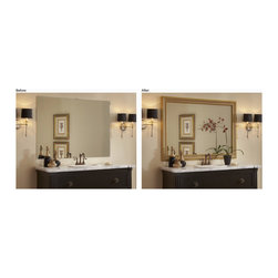 Frame your mirrors! - Bathroom Mirrors