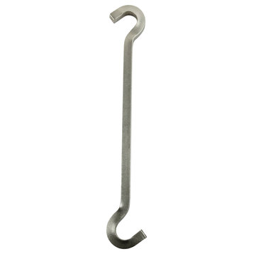 Handcrafted 10" Extension Hook Stainless Steel