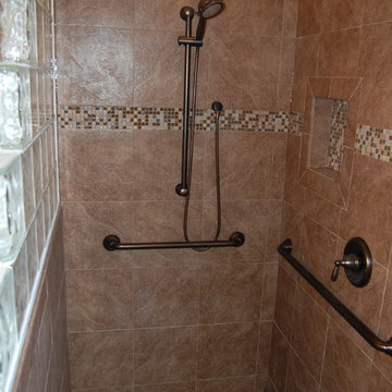 Walk in shower