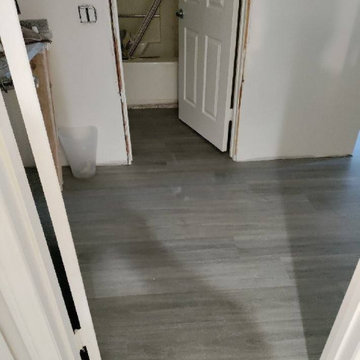 New Vinyl Flooring after damage