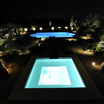 Modern Phoenix Desert Pool