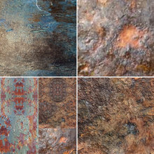 rustic effect painting