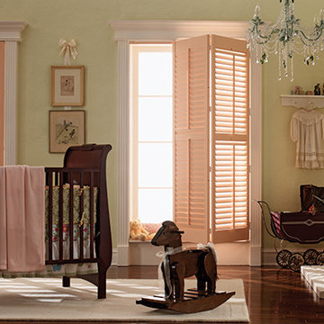 PEACH PLANTATION SHUTTERS - WOOD SHUTTERS - Graber Traditions