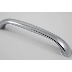 Polished Chrome Cabinet Pull &ndash; Style 3 - Brackets
