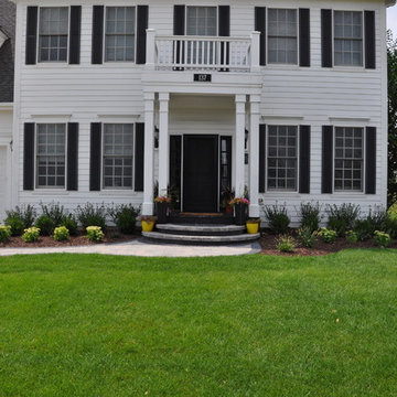 Sugar Grove - Front Entry Sidewalk & Landscaping