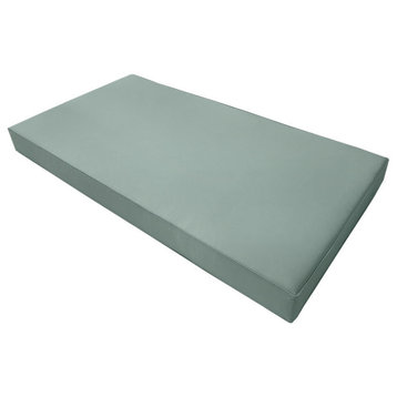 |COVER ONLY| Outdoor Piped Trim 8" Full Size Daybed Fitted Sheet Slipcover AD002