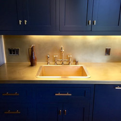 Burnished Brass Sink - Kitchen Sinks