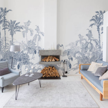 Wall Mural and Wallpaper Ideas