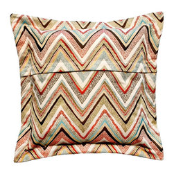 Bora Bora Euro Sham (back) - Bed Pillows