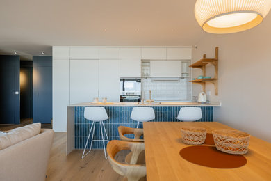 Idée de décoration pour une salle à manger.