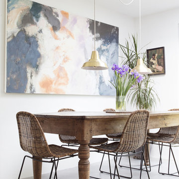 Modern Open Plan Kitchen Living Room Extension in Edinburgh