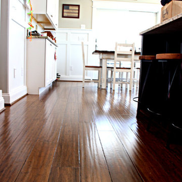 Ambient Carbonized Antiqued Strand Bamboo Flooring