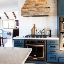 Kitchen Remodel - Blue Cabinetry