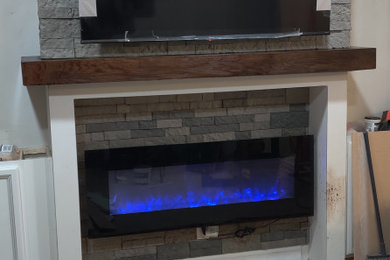 Fireplace and TV Wall