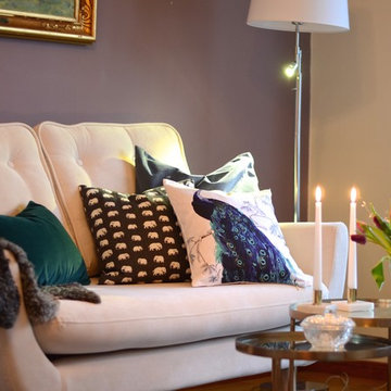 styling av delvis möblerad lägenhet