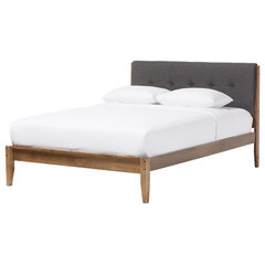 Clifford Platform Bed Transitional Platform Beds by Baxton