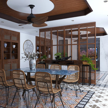 THUNDER BLUE POLISHED COUNTERTOPS