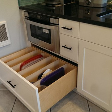 Shaker style painted kitchen