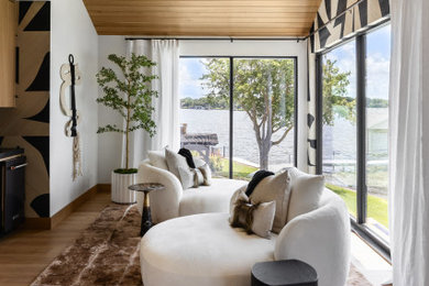 Home office - contemporary home office idea in Phoenix