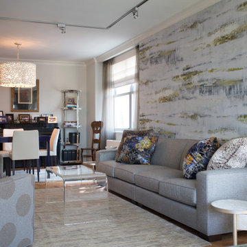 Manhattan Residence: Living Room