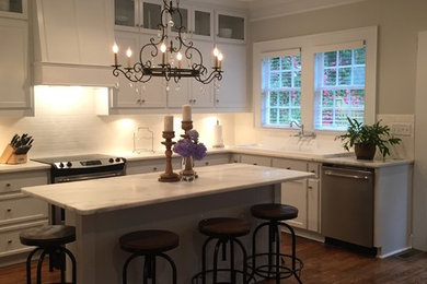 Inspiration for a transitional kitchen remodel in Other