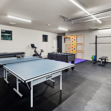 Garage Recreation and Home Gym