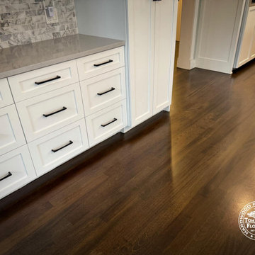Brazilian Cherry Refinishing Project – Downers Grove, IL