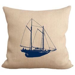 Beach Style Decorative Pillows by Fiber and Water