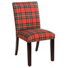 Hughes Dining Chair, Red