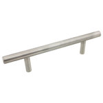 Cosmas - Cosmas 404-96SS Stainless Steel Slim Line Euro Style Bar Pull - 3-3/4" (96mm) Hole Centers