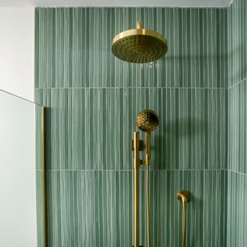 Oakley Bathroom: A Modern Green Refresh