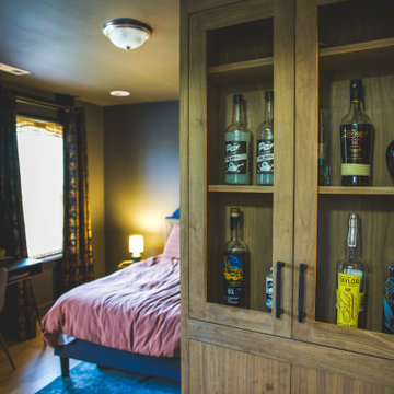 Bonus Room Transformation: Bar, Media Room, Murphy Door to Secret Room