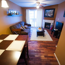 Homemade Recycled Pallet Flooring