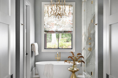 Example of a bathroom design in Atlanta