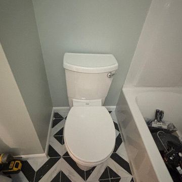 Triple Bathroom Remodel Completed in Woodbridge, VA