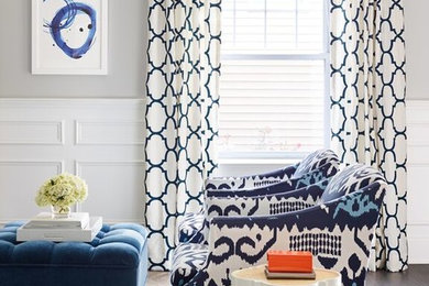 Inspiration for a transitional living room remodel in Philadelphia