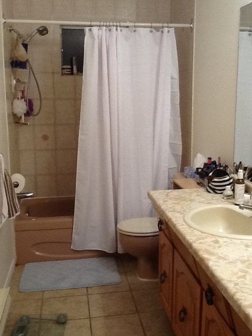 Repainting a wood vanity