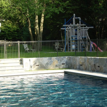 Bronze Aluminum Fence