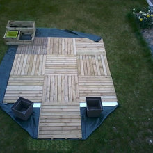 Terrasse en palette