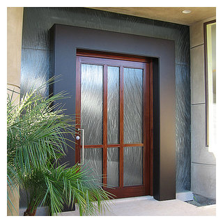 Entry Door - Modern - San Diego - by Cast Glass Images Inc.
