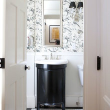 POWDER ROOM W PEDESTAL SINK