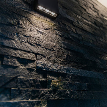 Dark Textured Walls