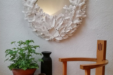 Decorative Botanical Themed Mirror