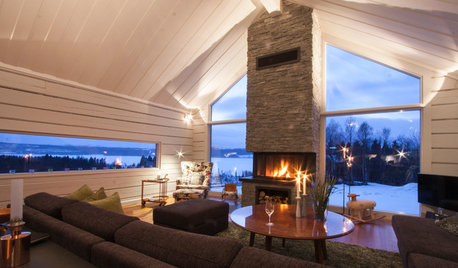 Houzz Tour: Gammalt härbre i Åre fick hypermodern tillbyggnad